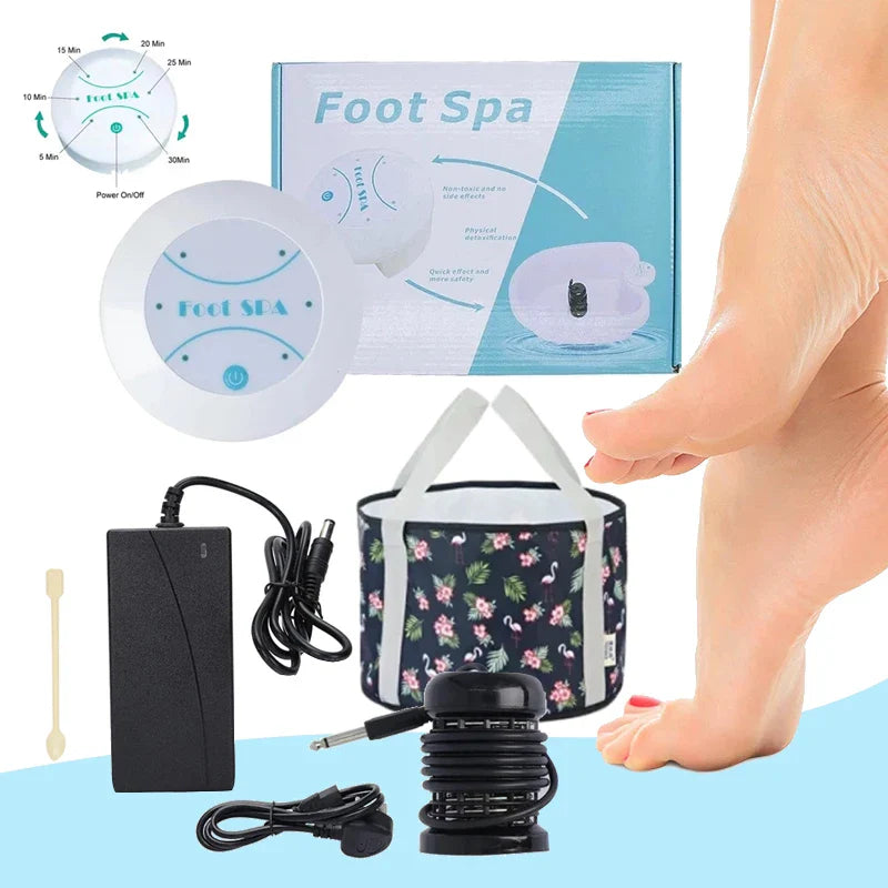 Hydrogen Enhanced Ionic Foot Detox Spa Machine With Massage