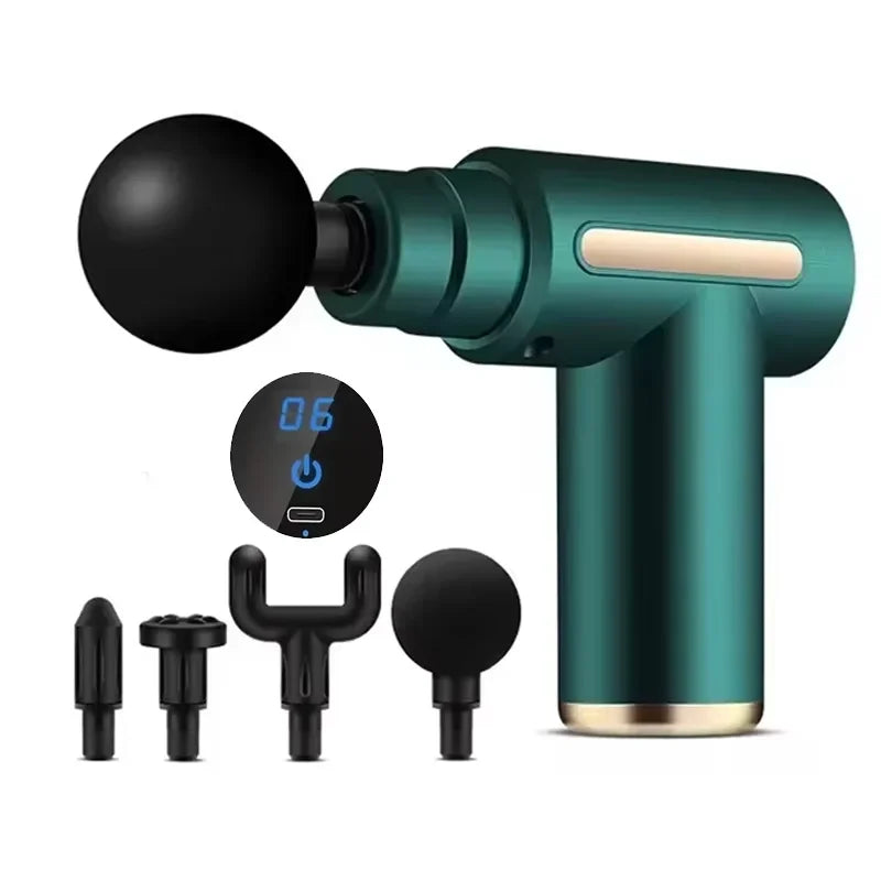 Fascial Massage Gun – Deep Tissue Relief with LED Touch Screen
