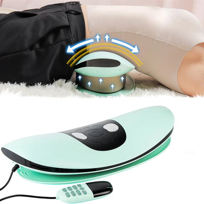 Electric Lumbar Traction Massager – Adjustable Vibration for Ultimate Comfort