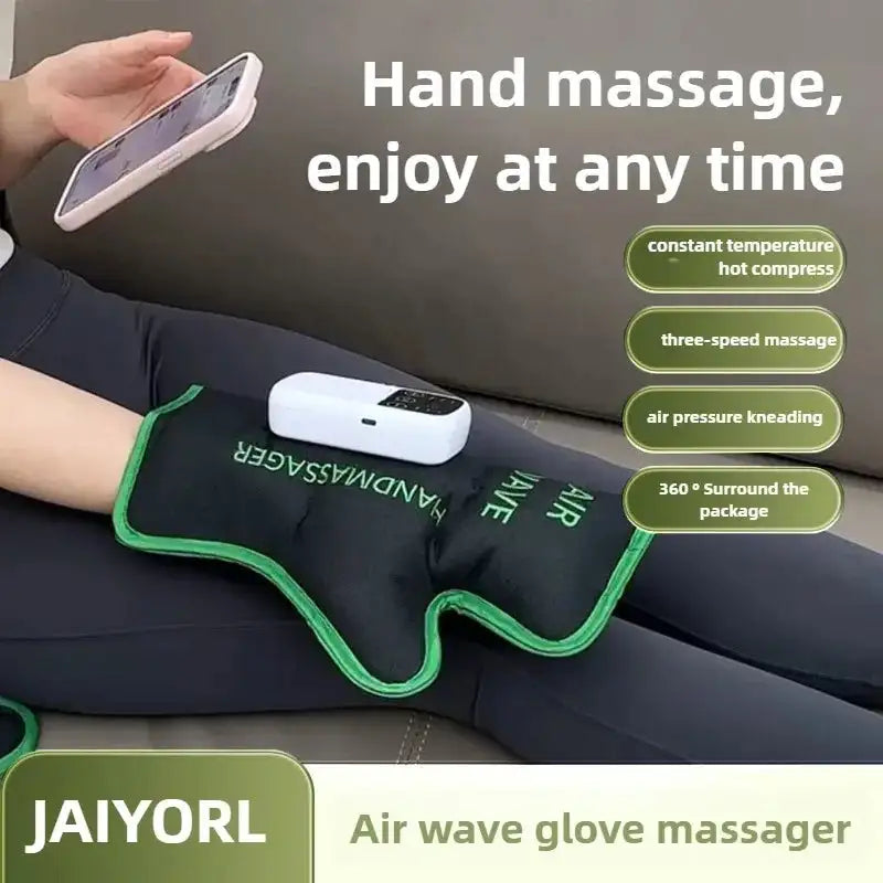 Air Wave Massager Constant Temperature Kneading Wireless