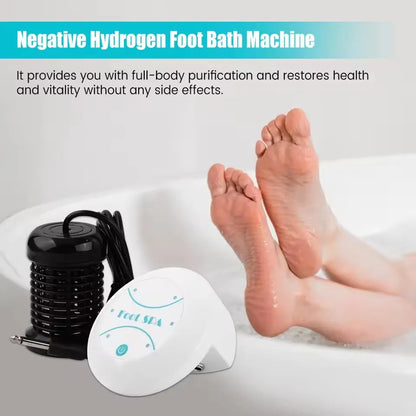 Hydrogen Enhanced Ionic Foot Detox Spa Machine With Massage