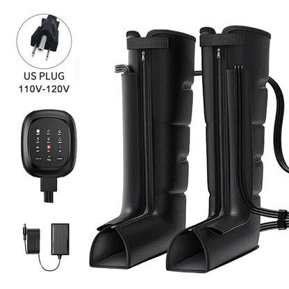 Leg Massager Machine Air Pressure Wraps – Shiatsu Kneading