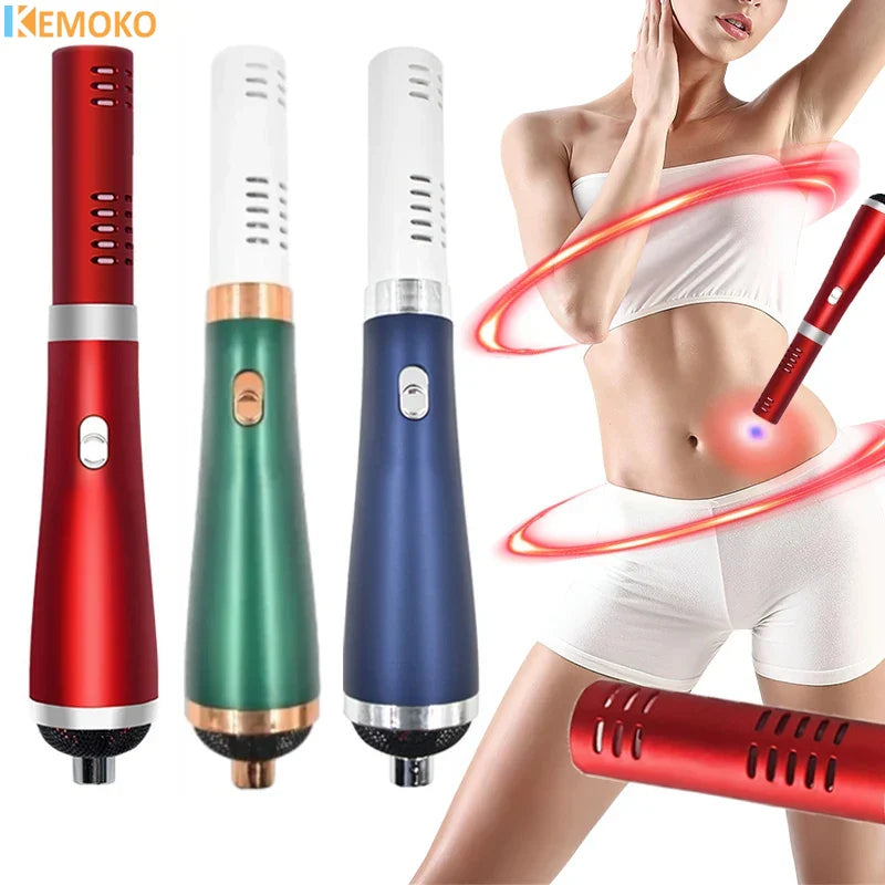 Terahertz Wave Light Therapy Massage Device for Waist Pain Relief