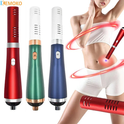 Terahertz Wave Light Therapy Massage Device for Waist Pain Relief