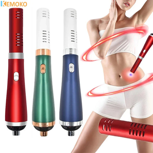 Terahertz Wave Light Therapy Massage Device for Waist Pain