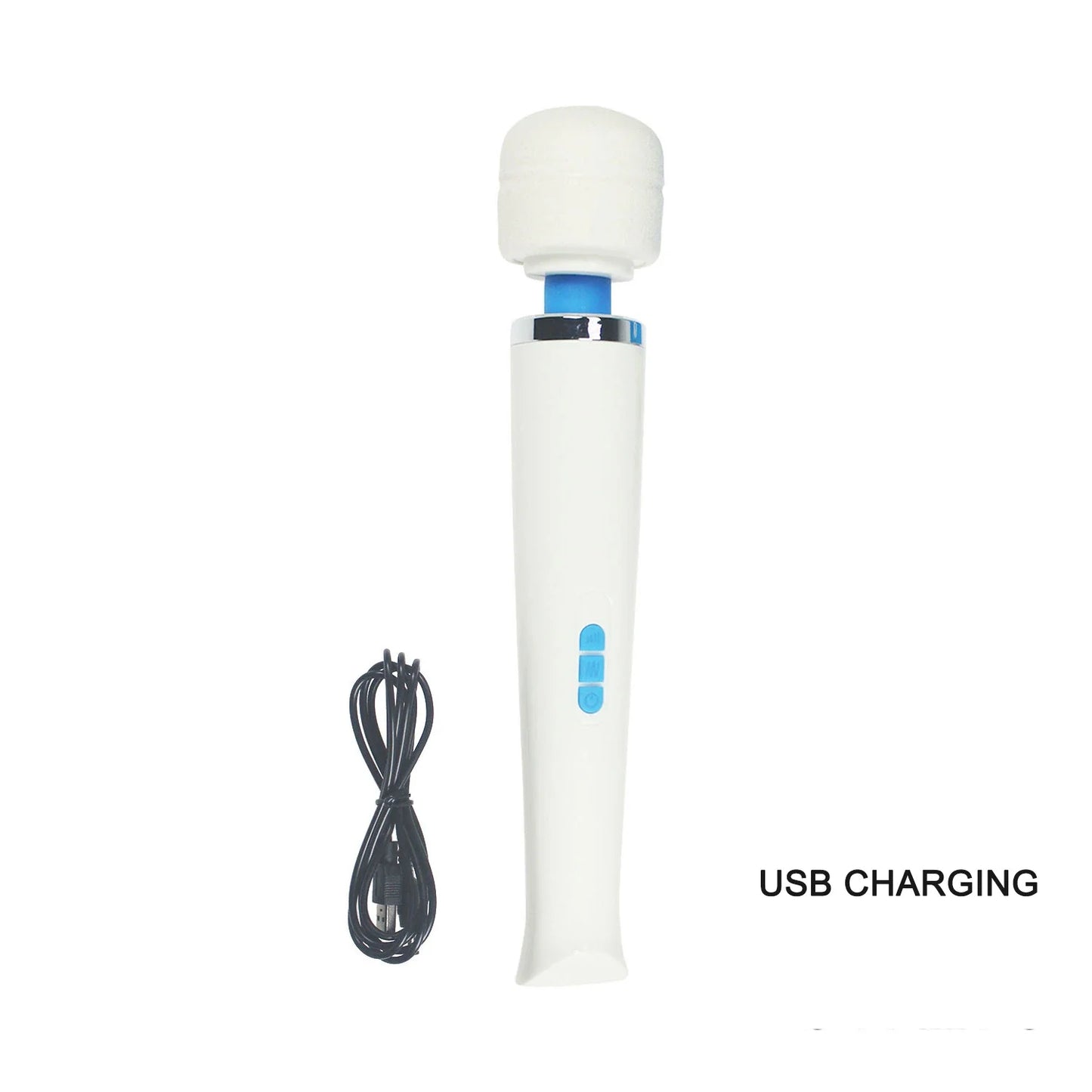 Portable Magic Wand Massager AV – USB Rechargeable Relief