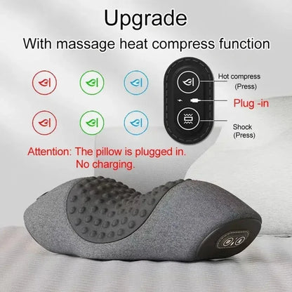 Electric Neck Massage Pillow – Cervical Traction Massage