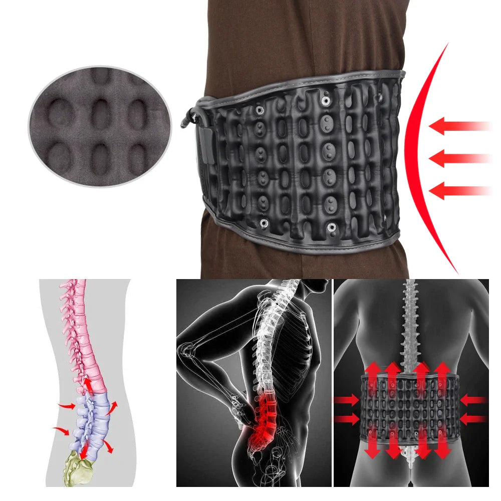 Inflatable Lumbar Support Belt