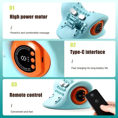 Electric Cervical Massager Neck Stretcher – Pain Relief