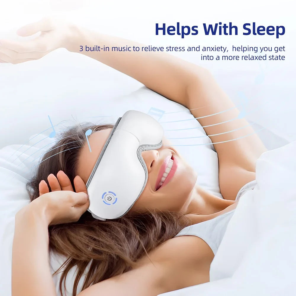Air Pressure Vibration Eye Massager – Effective Eye Fatigue Relief