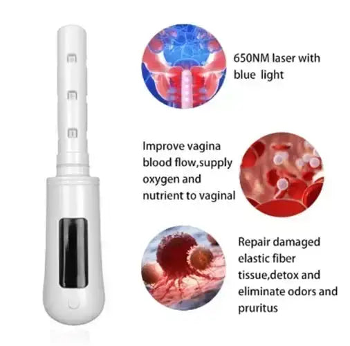 Gynecological LED Red Blue Therapy Massage Inflammation