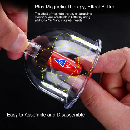 Vacuum Cupping Set Manual Pump Massager Suction Cups