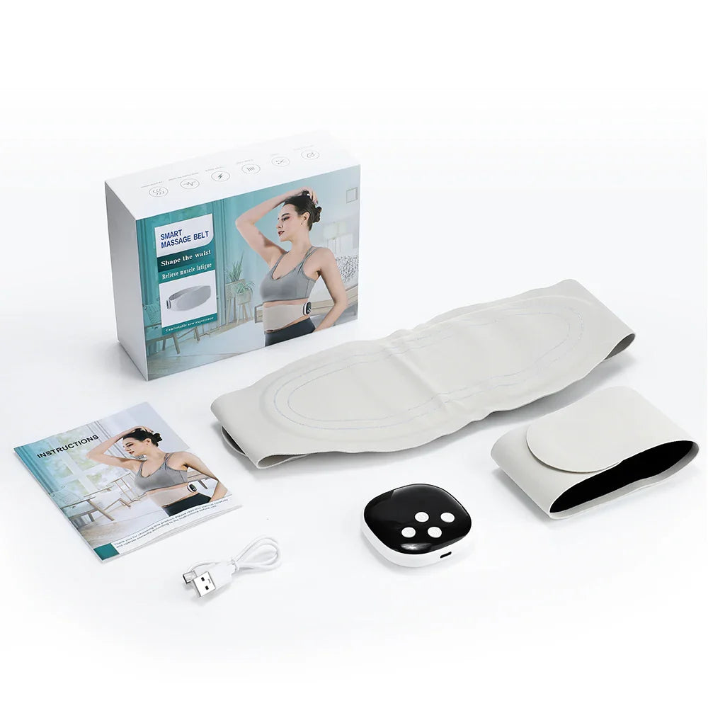 Electric Heating Waist Massager – EMS Heat Therapy Plus