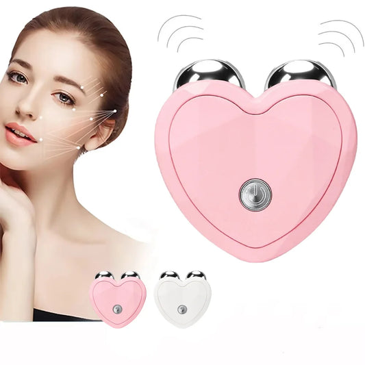 EMS Face Lifting Massager Anti Wrinkle Microcurrent Roller