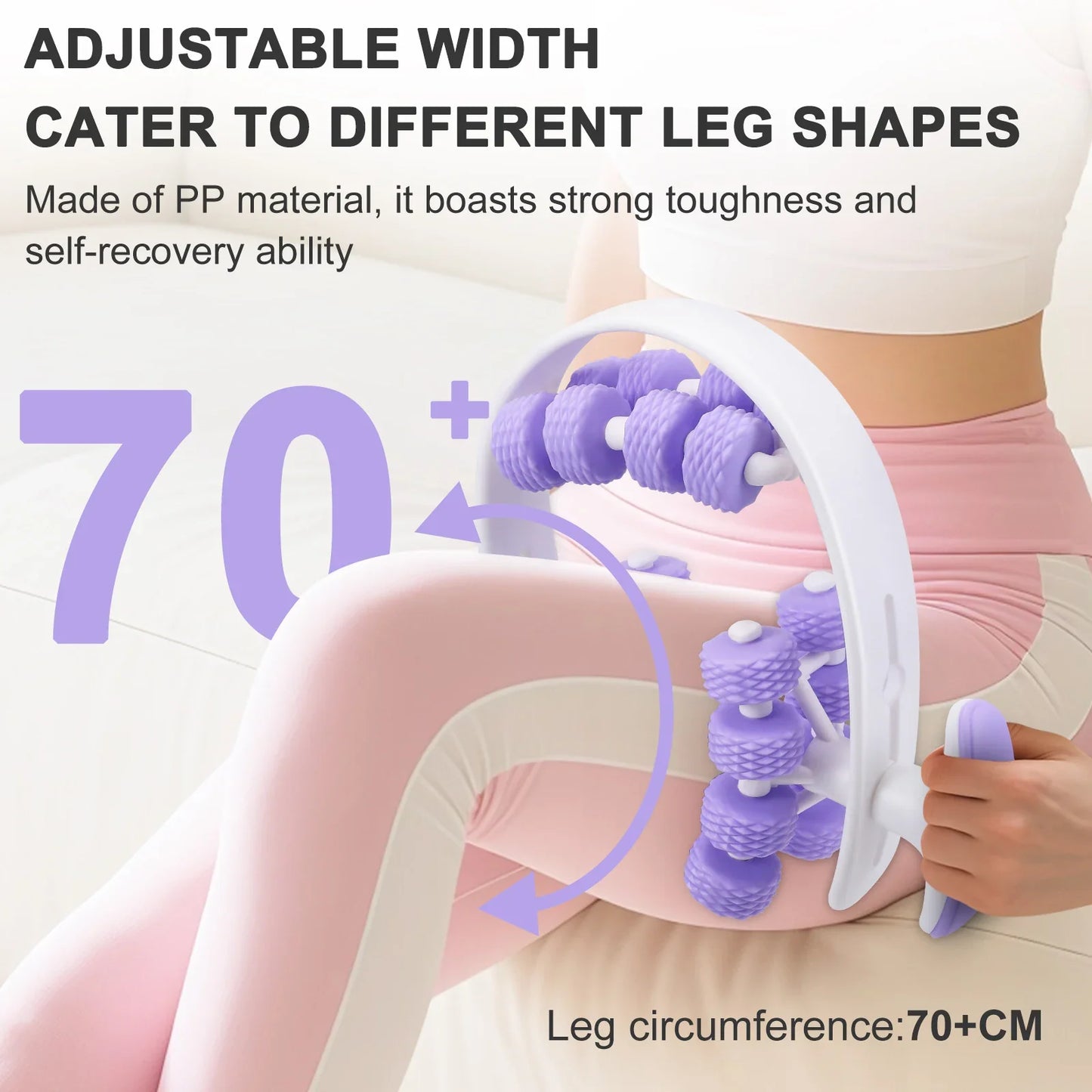 Round Massager Roller For Waist And Abs Cellulite Massage