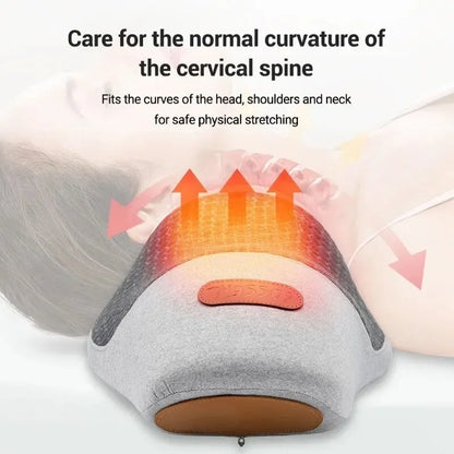 Electric Heating Massage Pillow Cervical Shiatsu Massager