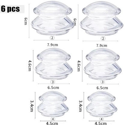 Silicone Massage Cups – Deep Tissue Relaxation Therapy