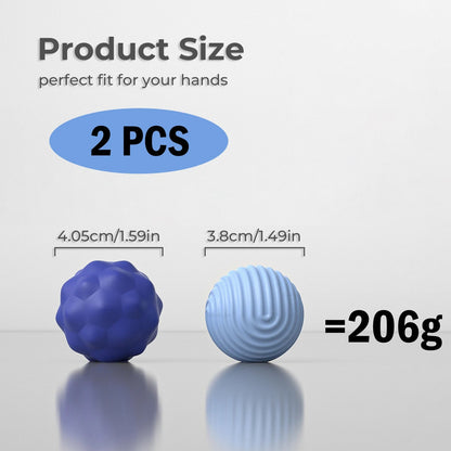 Magnetic Sensory Massage Balls Plantar Acupoint 2 Pieces