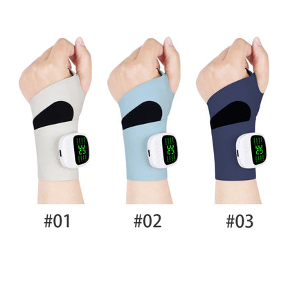 Cordless Electric Wrist Massager 8 Modes 30 Levels