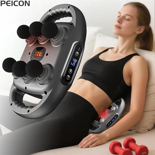 Fascia Massage Gun High-Frequency Six-Head Massager for