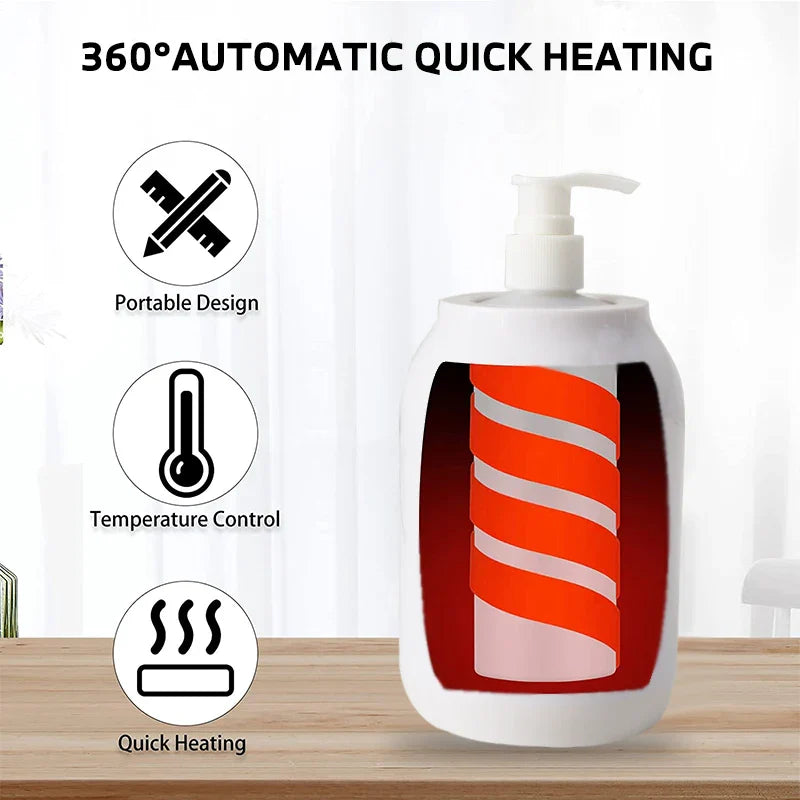 250ML Electric Massage Oil Warmer – Digital LED Touch Screen