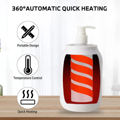 250ML Electric Massage Oil Warmer – Digital LED Touch Screen