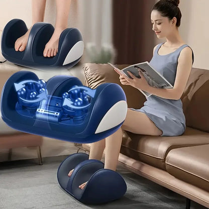 Extra Big Electric Foot Massager with Hot Compress, Shiatsu Kneading