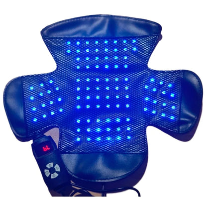 LED Hair Growth Cap Red Blue Light Therapy Scalp Massage