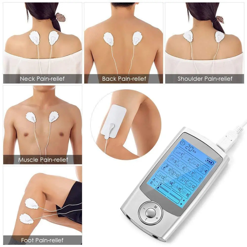 16 Modes EMS Tens Relax Stimulator Acupuncture Massage