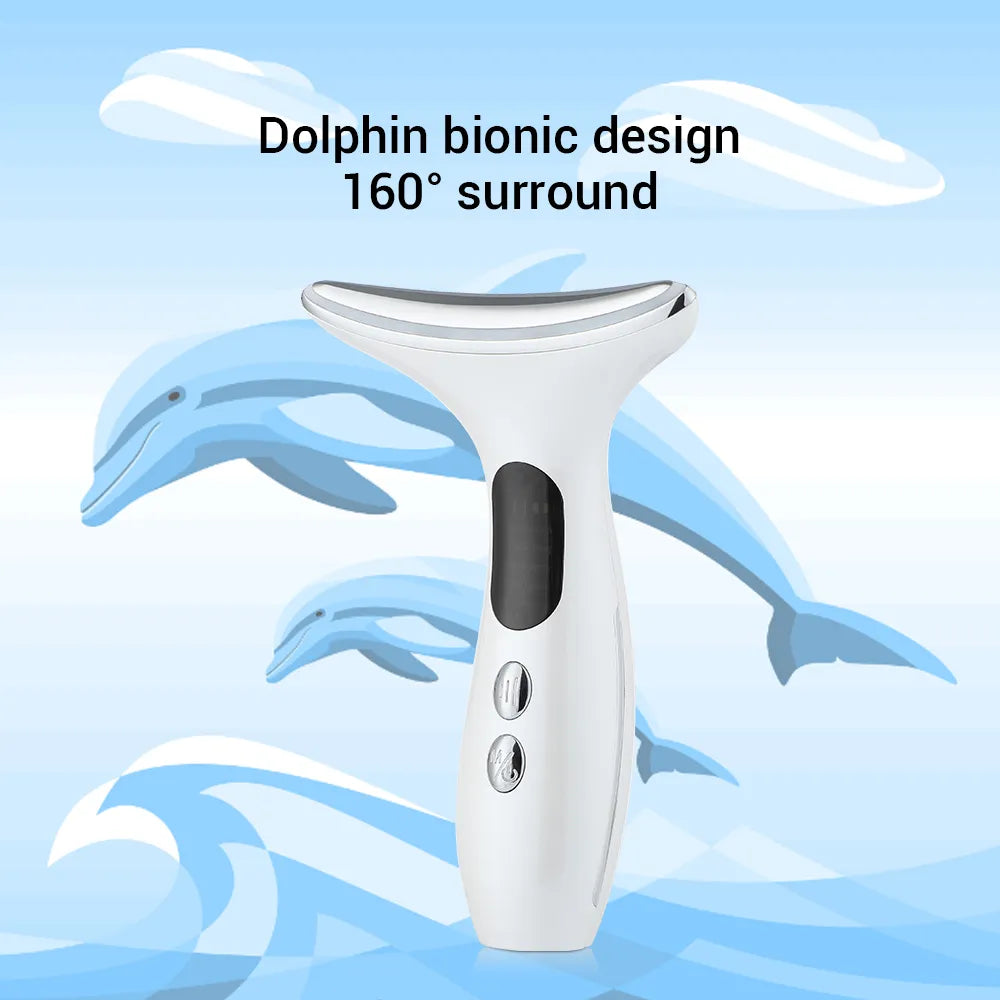 Revitalizing EMS Neck & Face Massager