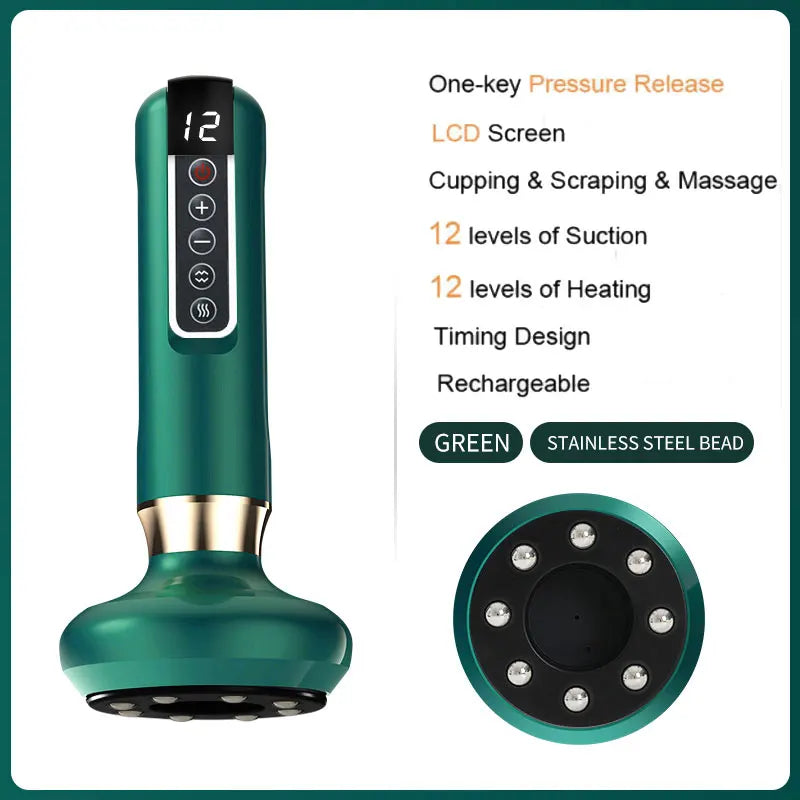 Electric Heated Cupping Therapy Massager