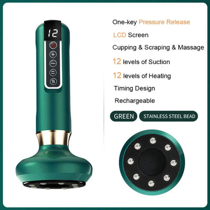 Electric Heated Cupping Therapy Massager