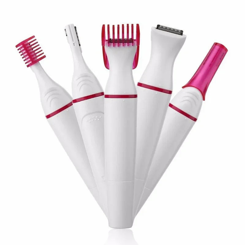 5-in-1 Women's Epilator & Hair Removal Set