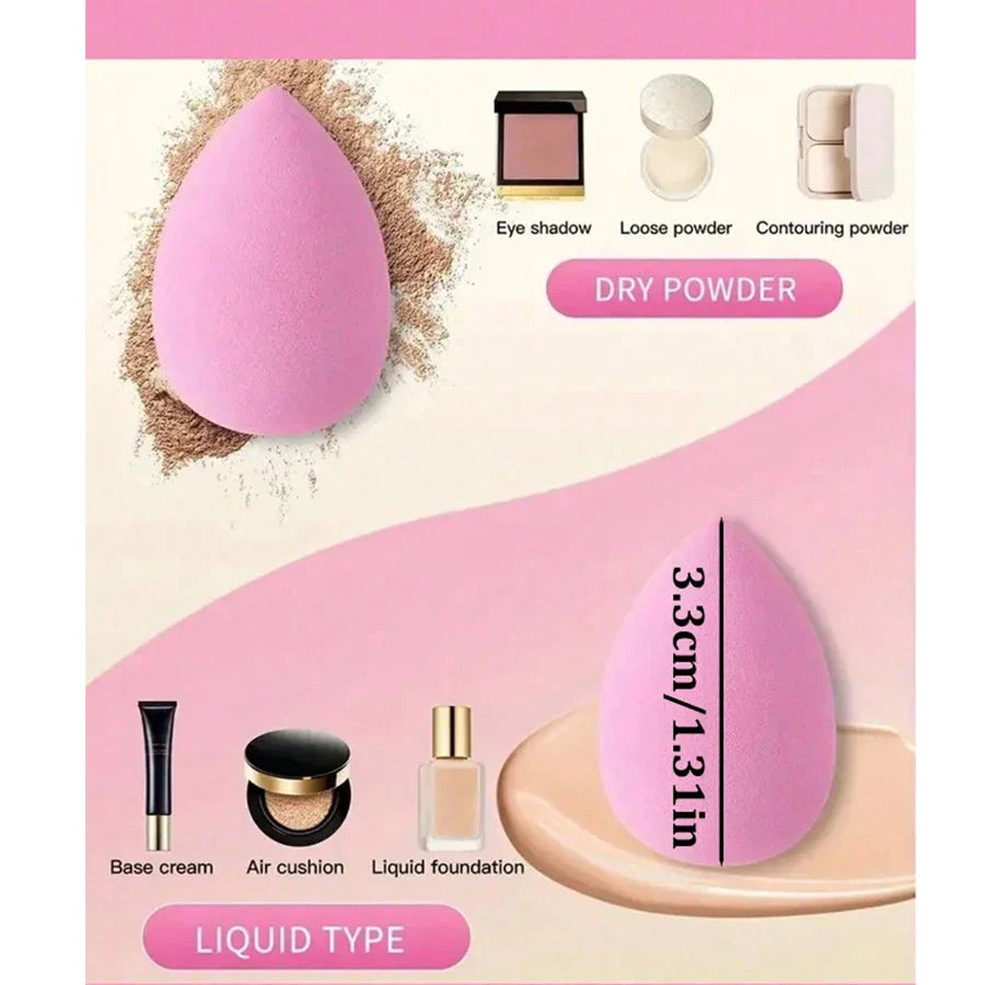 Mini Finger Puff Makeup Sponge Set 20pc