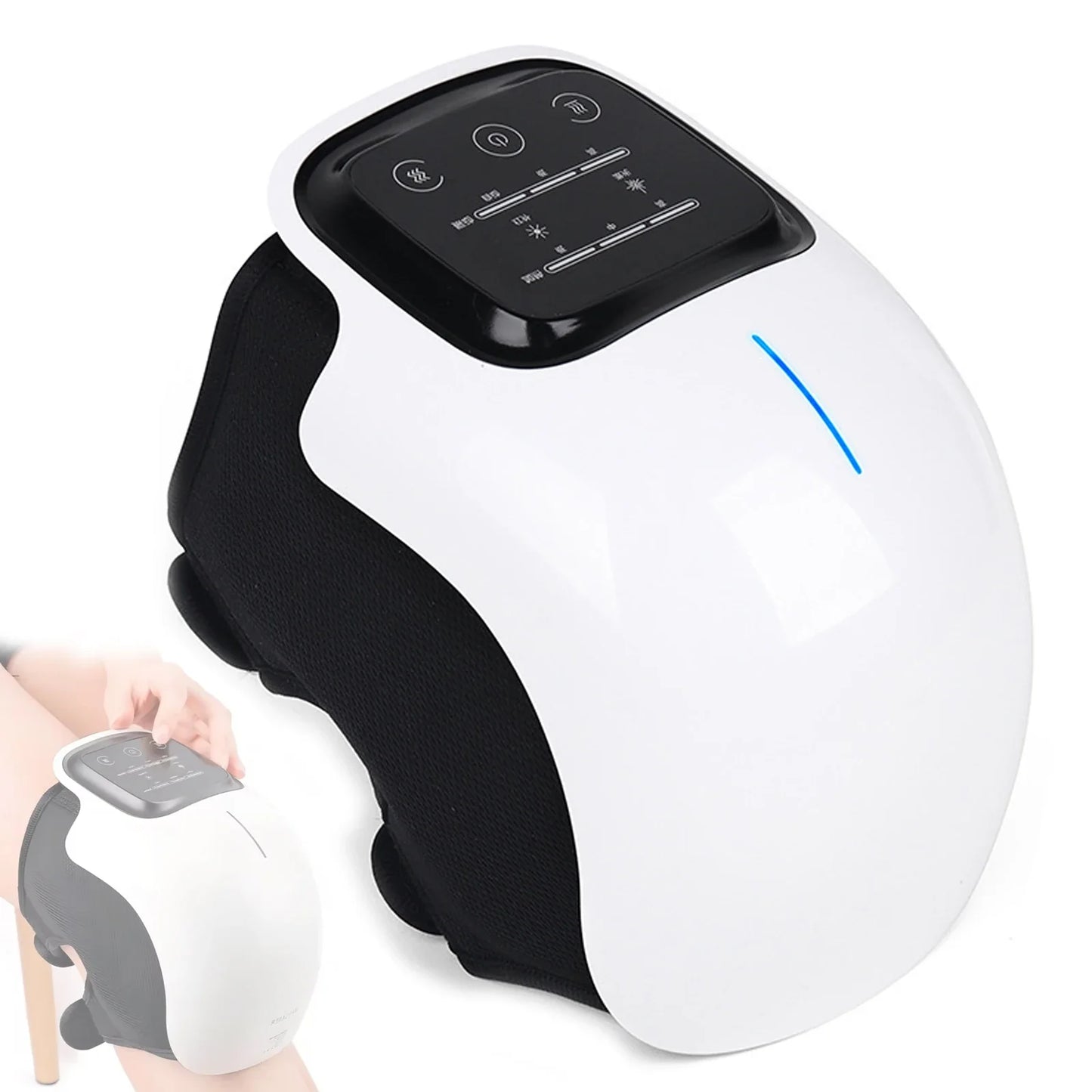 Smart Cordless Knee Massager – Heated Vibration Therapy
