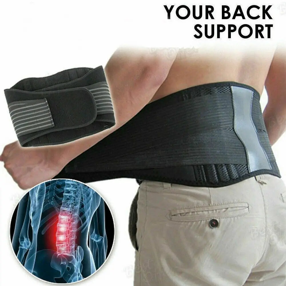Magnetic Self-Heating Back Support Belt