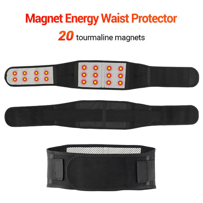 Tourmaline Self-Heating Magnetic Waist Belt