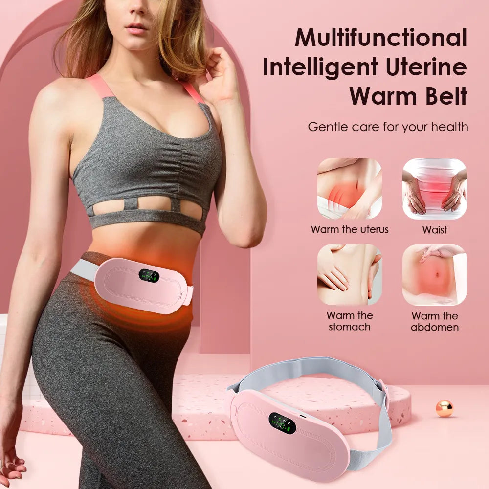 Heated Abdominal Massage Belt