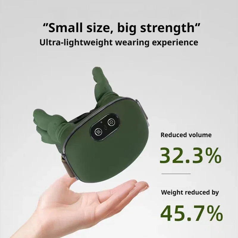Wireless Neck and Shoulder Massager with Kneading Shiatsu Brushless Motor