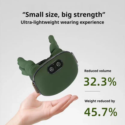 Wireless Neck and Shoulder Massager with Kneading Shiatsu Brushless Motor