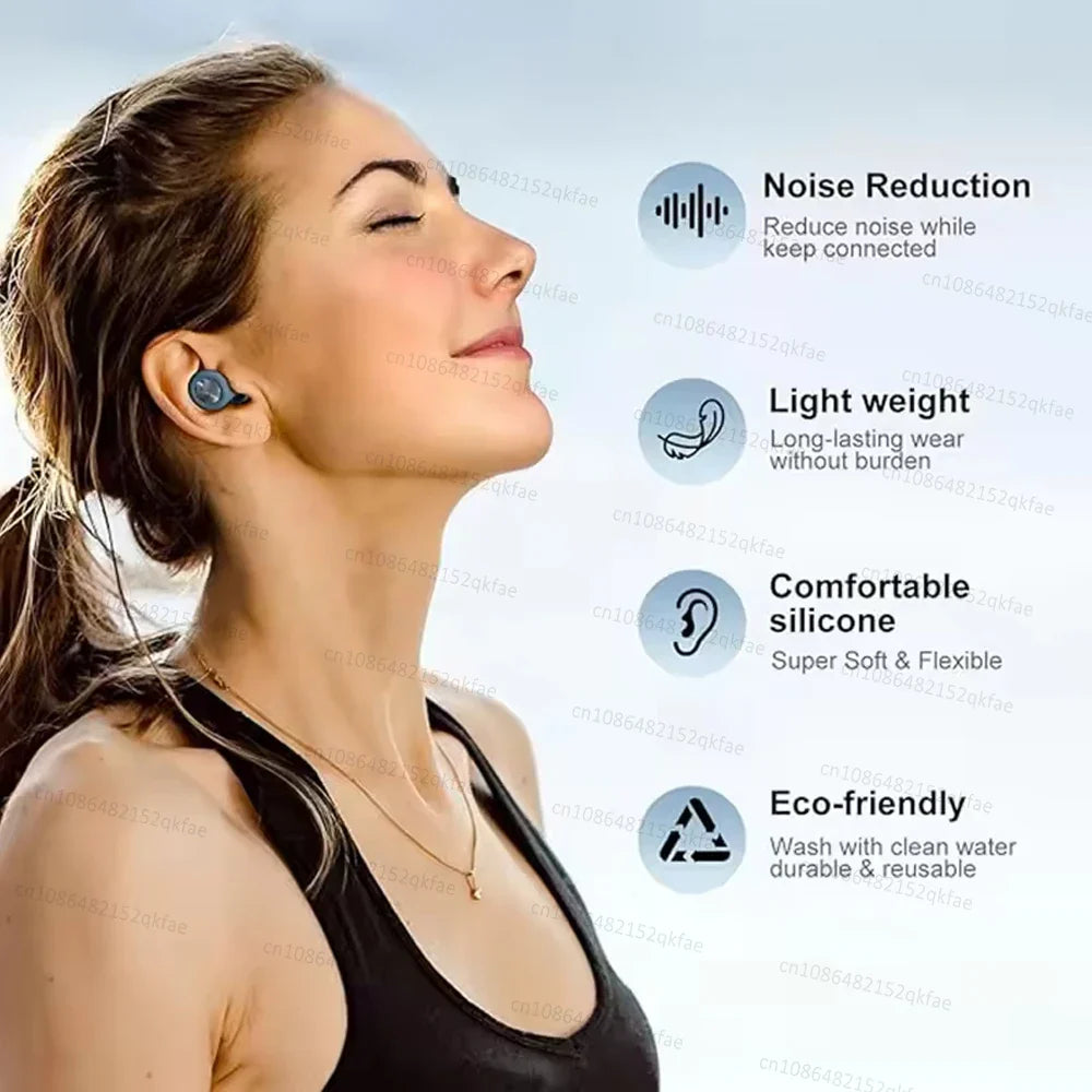 Silicone Noise Reduction Ear Plugs