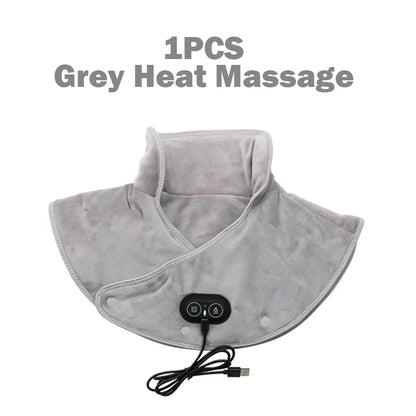 Electric Heating Shoulder Neck Pad Massager 3 Gear Shawl
