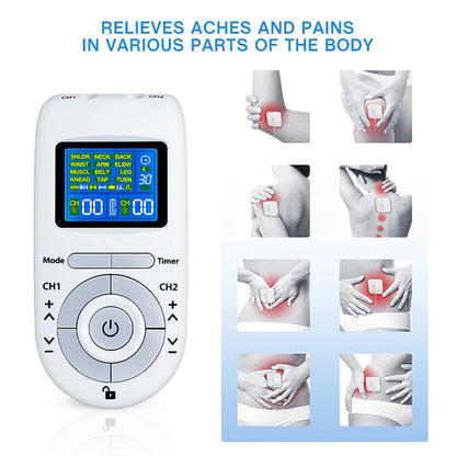 Tens Muscle Stimulator 12 Mode EMS – Body Massage Therapy