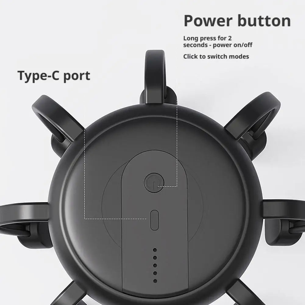 Electric Head Massager With 8-Claw Octopus Design, Portable Therapy Device