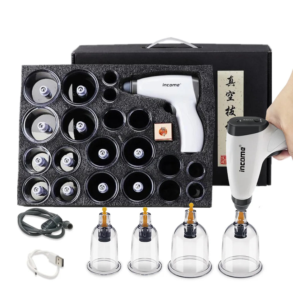 Electric Cupping Set – Vacuum Therapy Massage for Body