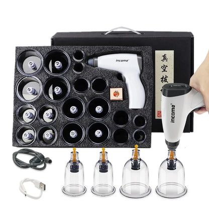 Electric Cupping Set – Vacuum Therapy Massage for Body