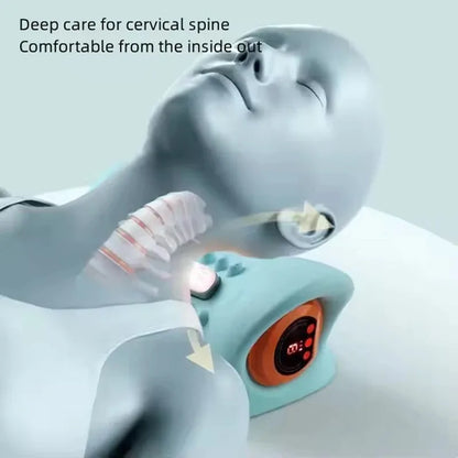 Electric Cervical Massager Neck Stretcher – Pain Relief