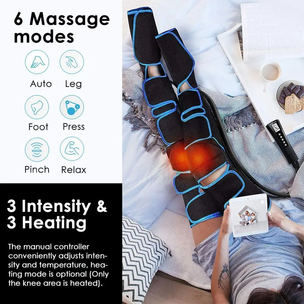 VamsLuna Electric Leg Massager ALC480 – 6 Modes Relief