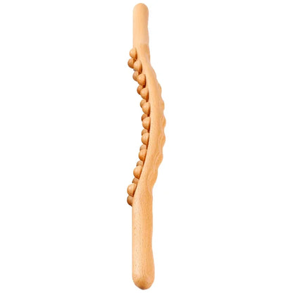Beech Gua Sha Massage Bar For Full Body Rolling Meridian