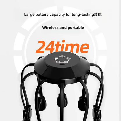 Head Massage Device With Intelligent Auto Massage For Head Pressure Relief